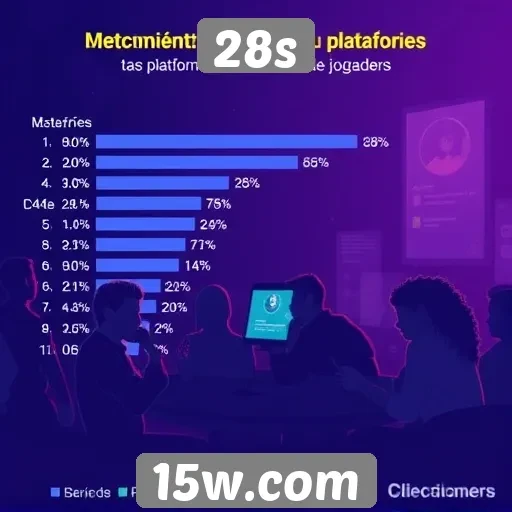 Estatísticas de usuários ativos no 28s